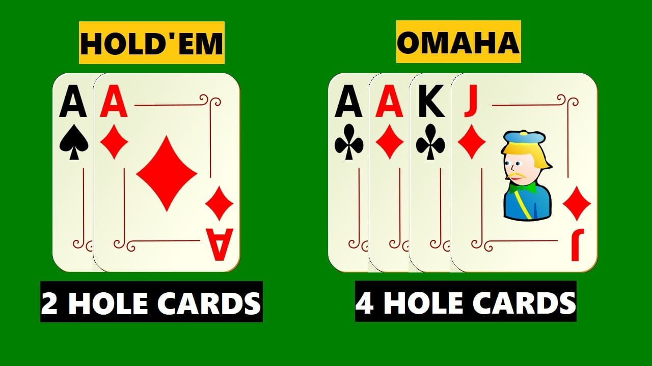 Omaha Poker Rules Vs Texas Holdem
